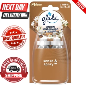 Glade Sense & Spray Lufterfrischer Nachfüller Sandelholz & Jasmin - 2 x 18 ml - Bild 1 von 9