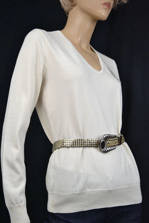 Suéter Ralph Lauren Crema Pima Algodón/RL Crest XLarge Nuevo con Etiquetas Foto 1 de 1