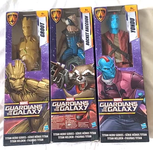 Marvel Titan Hero Serie 12" Rocket Raccoon, Groot & Yondu (GOTG), Neu in OVP 2016 - Bild 1 von 6