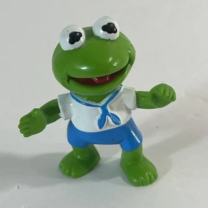 Kermit Bébé Vintage 1986 Henson Le Muppet Show Babies 2,5" - Foto 1 di 8