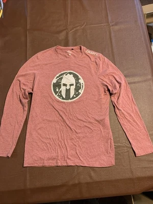 Camiseta Spartan Craft Hombre Grande Rojo-Rosa Manga Larga Spartan Race Foto 1 de 4