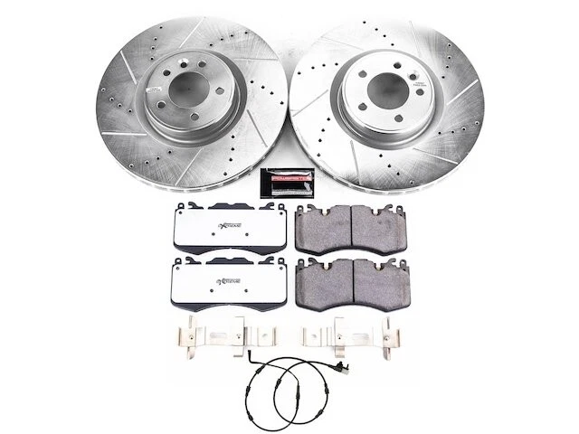 Front Brake Pad and Rotor Kit For 2021-2025 Land Rover Defender 110 2022 JJ825WW - Image 1 of 1