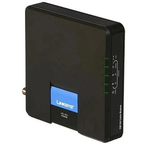 LINKSYS CISCO CM100 CABLE MODEM USB & INTERNET CONNECTIONS NIB/UNUSED ~FREE SHIP - Image 1 of 4