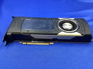 NVIDIA Quadro GV100 32GB HBM2 PCIe Professional Graphics Card HP L11435-001 - Picture 1 of 7