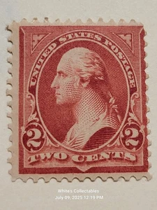 Scott # 279b 2c Washington Mint 1898 OG - Bild 1 von 2