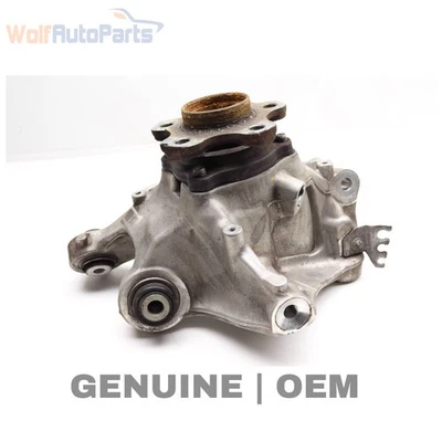 BMW 530E 2018-2020 - Nudillo de husillo trasero izquierdo con cojinete de rueda 6866337 Foto 1 de 4