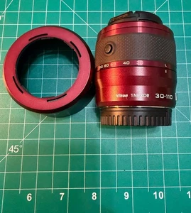 Nikon 1 NIKKOR 30-110mm f/3.8-5.6 VR ED IF 1-Mount Lens – RED Untested - Picture 1 of 4