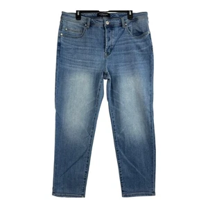 Liver Pool Los Angeles Jeans Gr. 14 The Boyfriend Stretch Button Fly Blau A62 - Bild 1 von 5