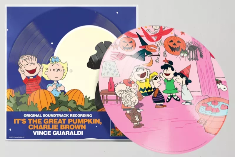 Vince Guaraldi Its The Great Pumpkin Charlie Brown Soundtrack picture Disc vinyl Foto 1 de 1