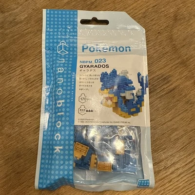 Pokemon Naoblock Gyarados Micro Brick NBPM023 Novo em folha - Imagem 1 de 2