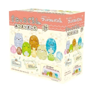 Crystal 3D Puzzle Sumikko Gurashi 5 Body Set with a Display 50280 Case BEVE #488 - Picture 1 of 9