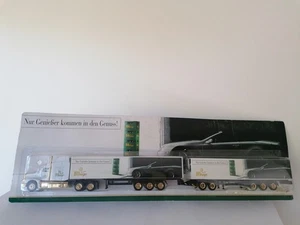 Bitburger mini Werbetruck, Peterbilt Roadtrain HZ 1:87 in OVP - Picture 1 of 9