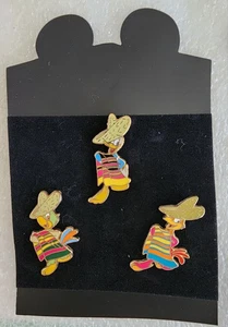 ✨DISNEY DEC "LOS TRES CABALLEROS" DIFÍCIL DE ENCONTRAR JUEGO DE PINES DE 3 PIEZAS RETIRADOS ¡ENVÍO GRATUITO! - Imagen 1 de 18