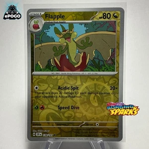 Flapple 139/191 Reverse Holo Pokemon TCG: SV Surging Sparks MINT SHIPPED TODAY - Picture 1 of 2