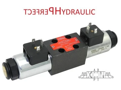 Electroválvula de control hidráulico Argo Hytos RPE3-043Z11 Cetop2 NG3 12VDC ex Foto 1 de 3
