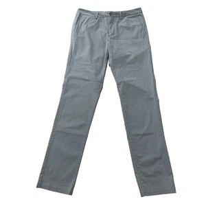 Bonobos Slim Pants Men 32x36 Khaki Flt Flat Modern Stretch Casual Preppy 32 36 - Picture 1 of 20