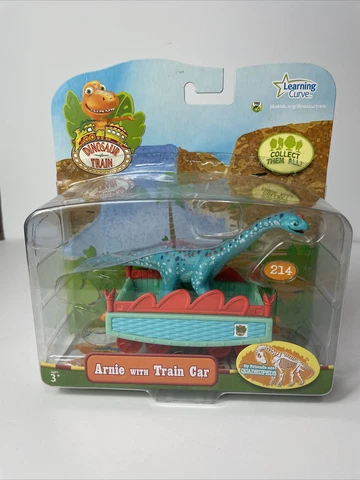 Dinosaur Train Arnie with train car learning curve Cover