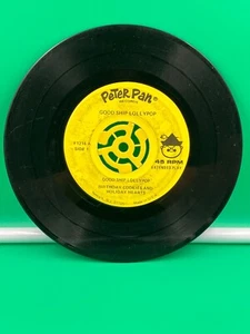 1959 Peter Pan Records On the Good Ship Lollypop Birthday Cookies/When I First - Imagen 1 de 4