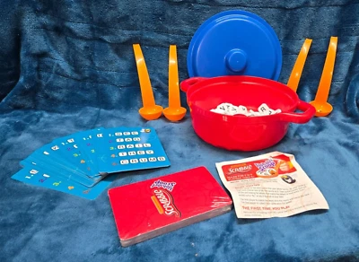 Scrabble Alphabet Scoop & Match Game AGES 6+ Hasbro Pre-Owned No Box - Image 1 of 4