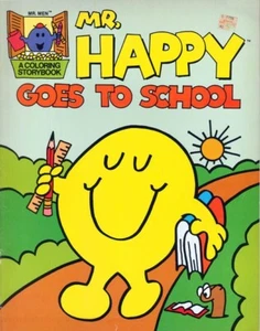 Mr. Men coloring book RARE UNUSED Oversized - Imagen 1 de 1