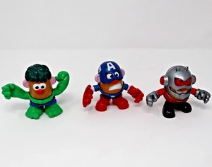 Marvel Avengers Mr Potato Head Spiderman Hulk Antman Mashable Figures Hasbro - Picture 1 of 4