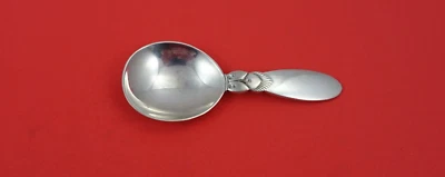 Cuchara bebé redonda de plata esterlina Cactus de Georg Jensen marca GI 3 3/4" Foto 1 de 2