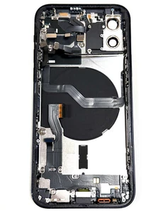 Apple iPhone 12 6.1" 2020 Black Rear Back Case Frame Good Glass Original Grade B - Picture 1 of 13