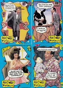 PEE WEE'S PLAYHOUSE '88 TOPPS MASTER CARD SET 33/33/12/12/22+3/44 HERMAN CH BASE - Picture 1 of 12