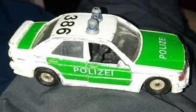 Vintage Model Corgi car 2.3 1:43 MERCEDES Benz Polizei 386 V - Image 1 of 4