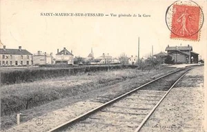 CPA 45 SAINT MAURICE SUR FESSARD VUE GENERALE DE LA GARE - Bild 1 von 1