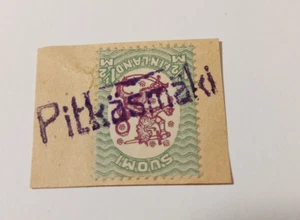 Finland * Line stamped * Pitkäsmäki * Pieksämäki * - Picture 1 of 1