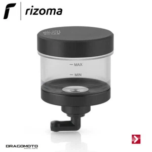 YAMAHA YZF R1 2009-2011 Pure front brake fluid reservoir RIZOMA CT147BM Black... - Picture 1 of 3