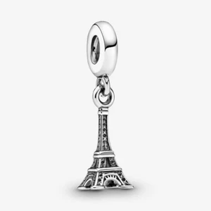 New 100% Genuine Authentic Pandora Silver Paris Eiffel Tower Travel Charm 791082 - Picture 1 of 6