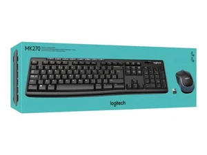 Logitech MK270 Combo Tastatur und kabellose Maus QWERTY UK-Englisch - Bild 1 von 8