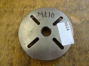 Myford ML10 6" face plate / cast iron - Picture 1 of 5
