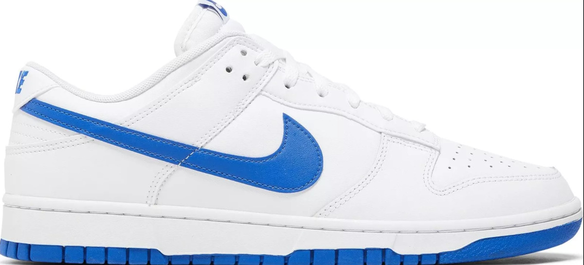 Nike Dunk Low White Hyper Royal for Sale | Authenticity Nike Dunk Low White Hyper Royal for Sale | Authenticity