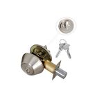 Premier Locks Stainless Steel Deadbolt Door Lock With 2 SC1 Keys