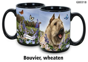 Garden Party Mug - Wheaten Bouvier des Flandres - Picture 1 of 1