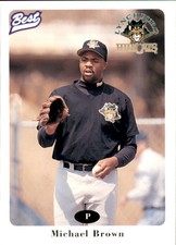 1996 Lynchburg Hillcats Best #5 Michael Brown Martinez California Baseball Card
