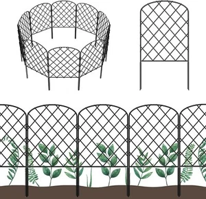 10 Pack Decorative Garden Fence 11ft(L) x 24in(H) for Outdoor Patio Garden Yard - Picture 1 of 7