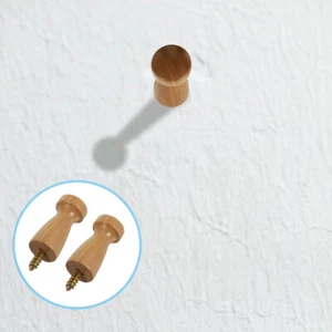 4 Stück rustikale Wandhaken rustikale Holzhaken - Bild 1 von 10
