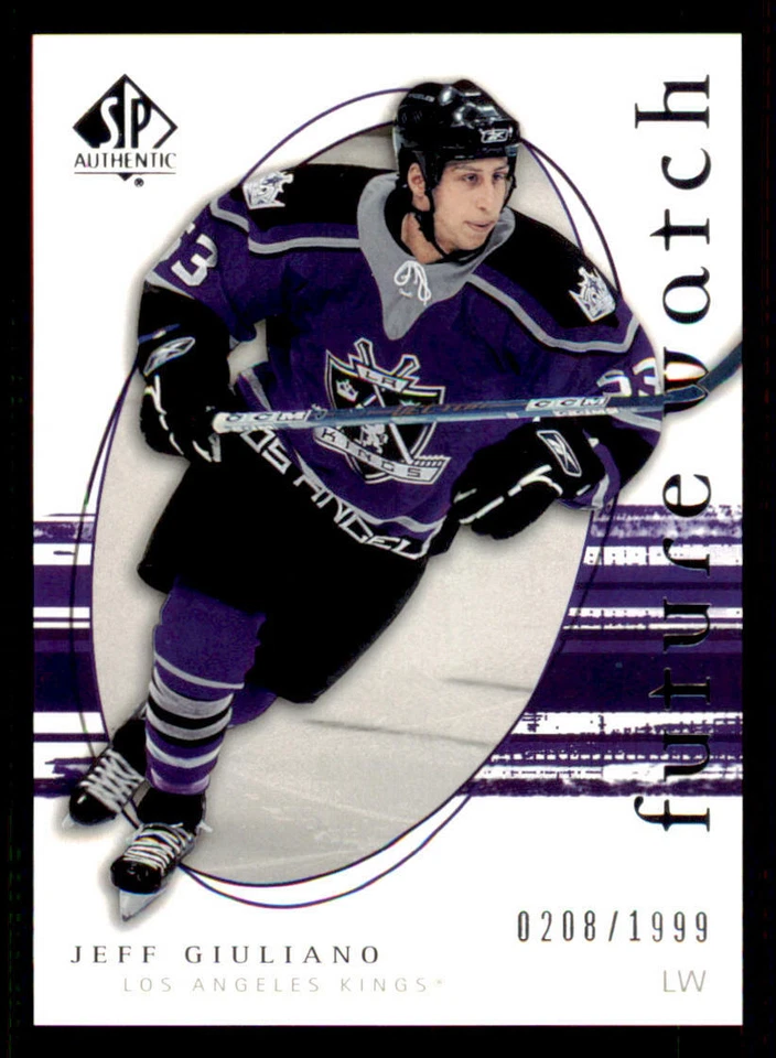 2005-06 SP Authentic #228 Jeff Giuliano RC /1999 (ref 240260) - Image 1 of 2