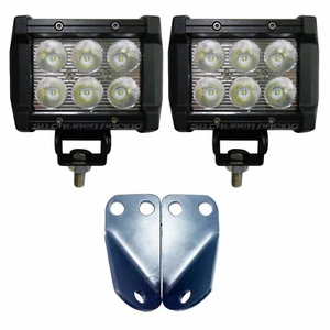 3" Cube LED Mount Bracket COMBO Yamaha YXZ 1000 R with Pod Light Left/Right - Picture 1 of 7
