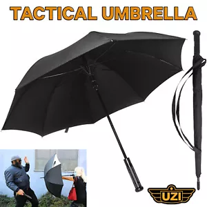 UZI Regenschirm zur Selbstverteidigung, unzerbrechlich und wirkungsvoll, 92 cm - Bild 1 von 9