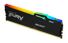 Kingston Technology FURY Beast 8GB 6000MT/s DDR5 CL30 DIMM RGB XMP - KF560C30...