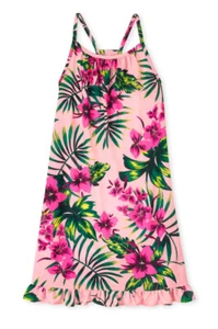 NWT Girl's Size 4 The Children's Place Tropical Print Nightgown - Picture 1 of 1