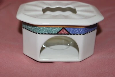 VILLEROY BOCH V&B Tiago Rechaud Stövchen H 6,5 -13,5 x 12 cm Speisenwärmer 58681 - Bild 1 von 2