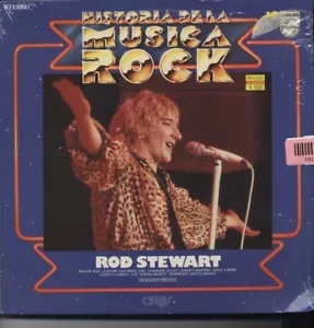 SEALED Rod Stewart Historia Della Musica Rock Record LP Vinyl Import Madrid - Foto 1 di 7