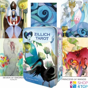 ZILLICH TAROT DECK CARDS CHRISTINE ZILLICH ESOTERIC TELLING US GAMES SYSTEMS NEW - Picture 1 of 20
