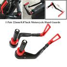 2xCNC Motorcycle Hand Guard Bow Handlebar Brake Clutch Lever Protector Guard Kit